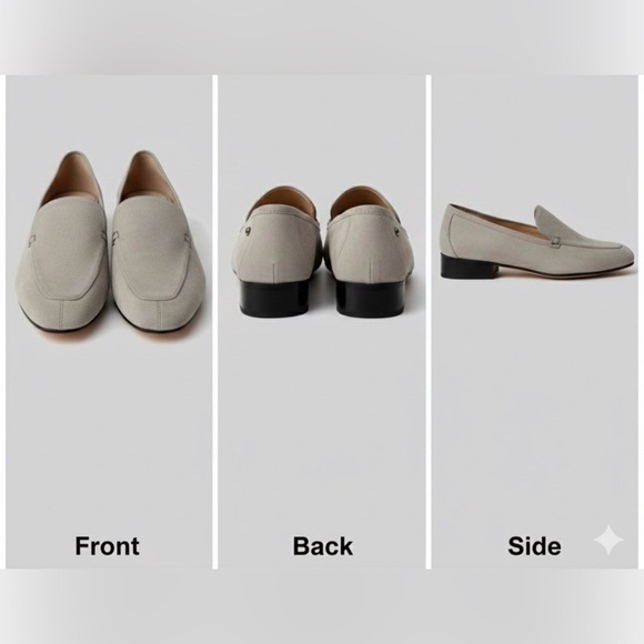 SCHUTZ Men's Light Gray Loafers